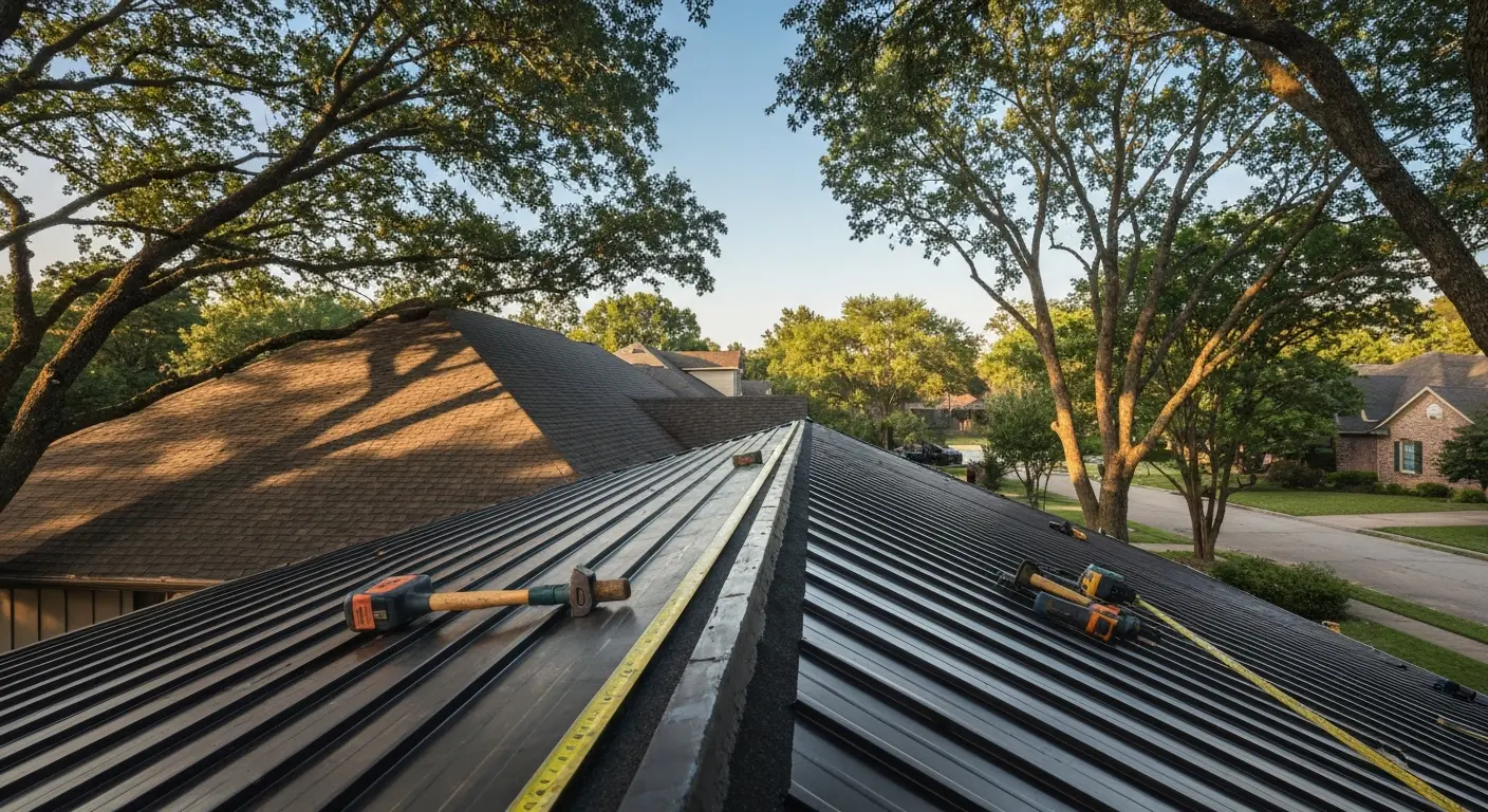 Residential roof work