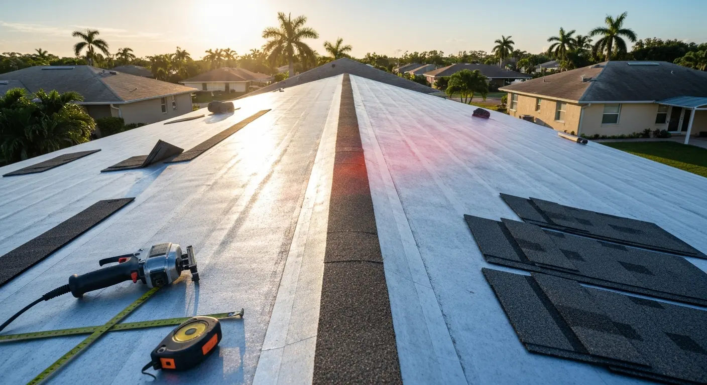 Inland residential roofing Cape Coral