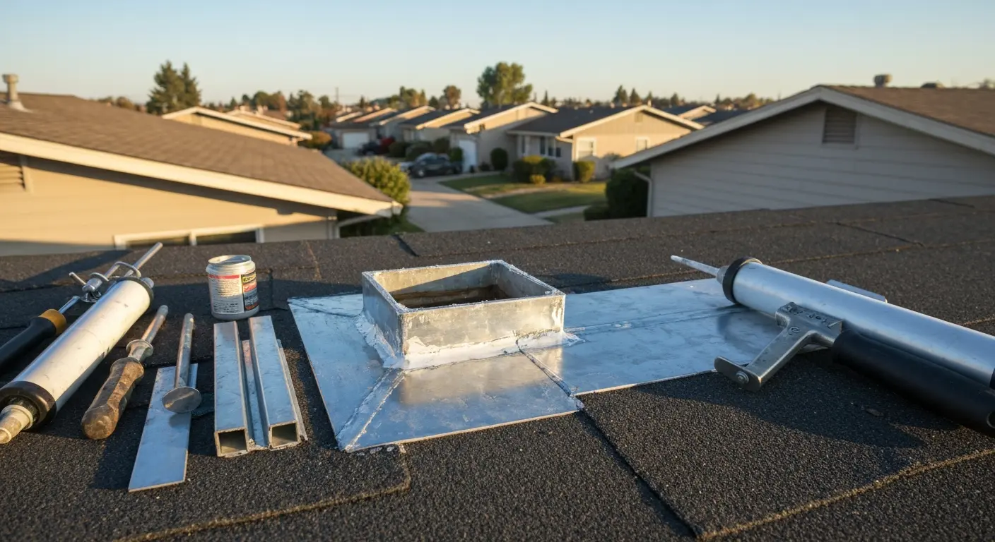 Roof leak repair