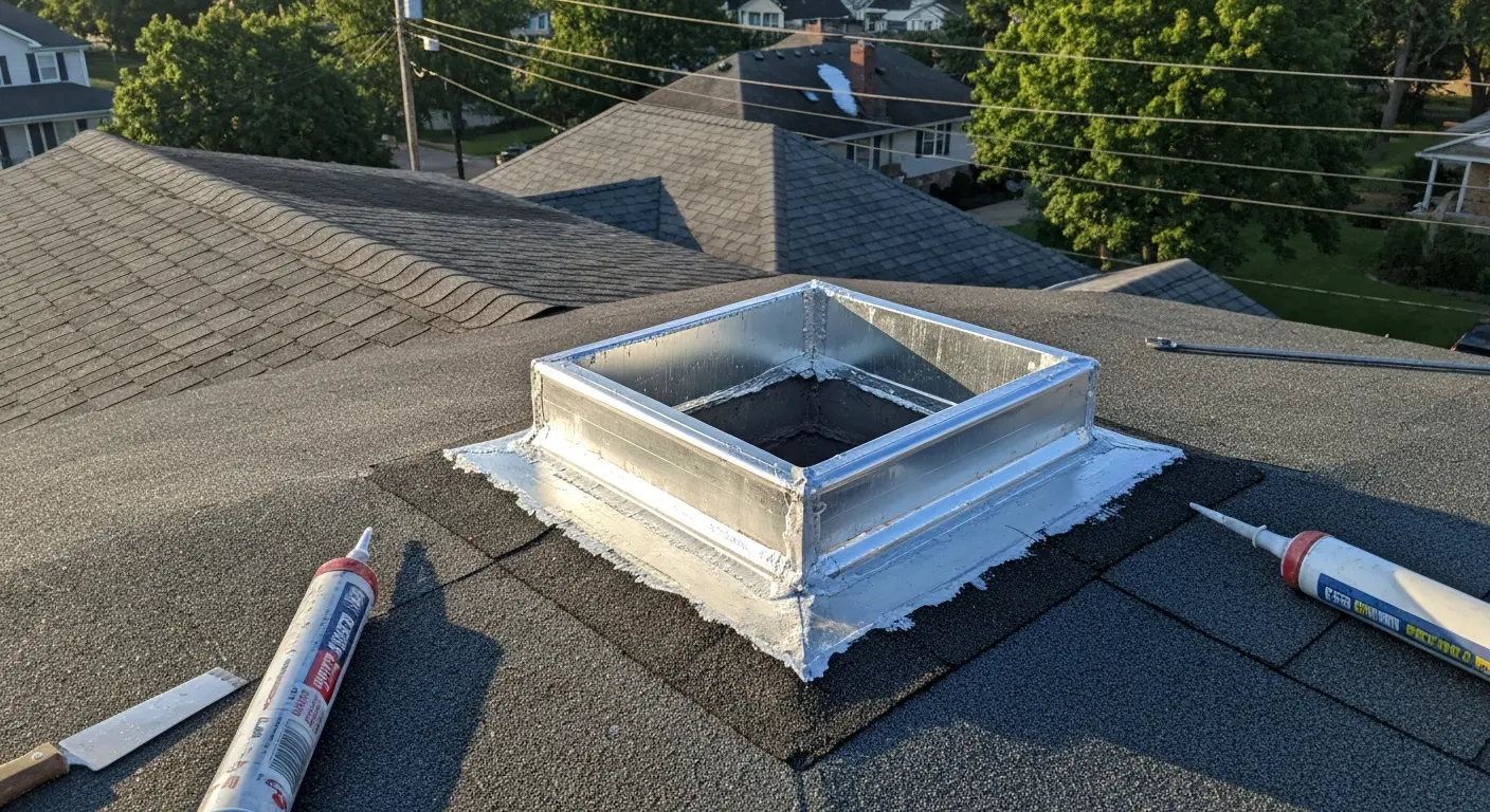 Roof leak repair and sealing