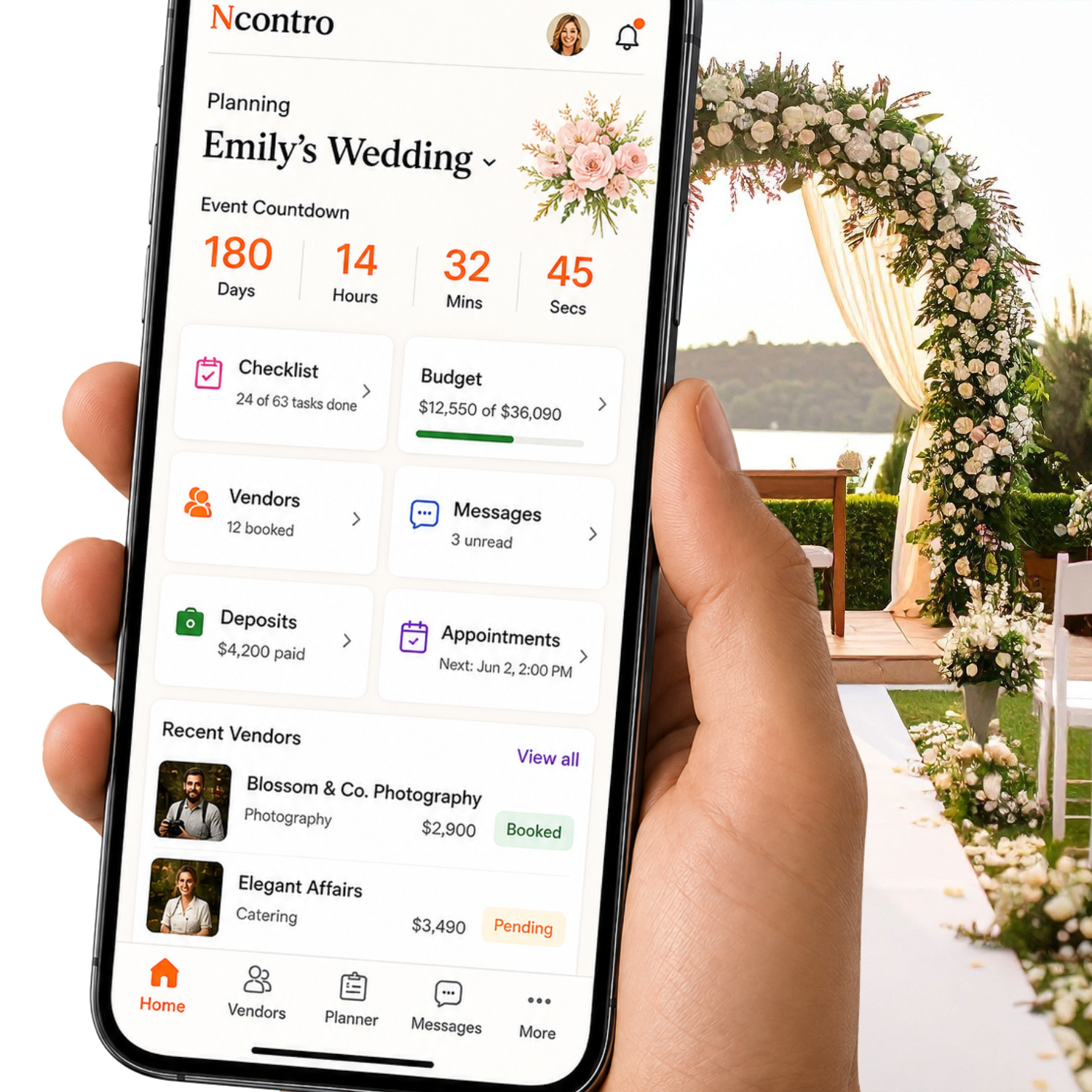 NContro Event App Example