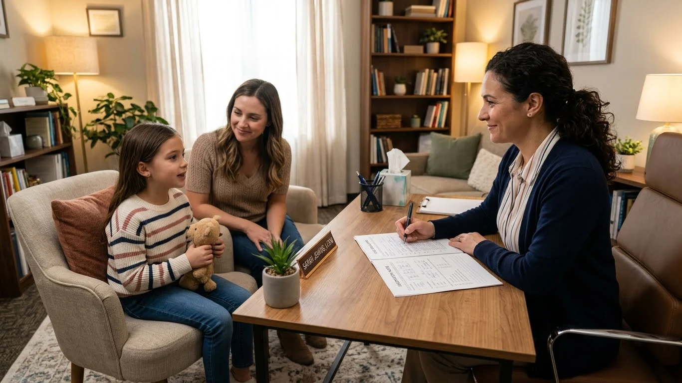 mental health professional diagnosing ADHD through clinical evaluation mental health professional diagnosing ADHD through clinical evaluation