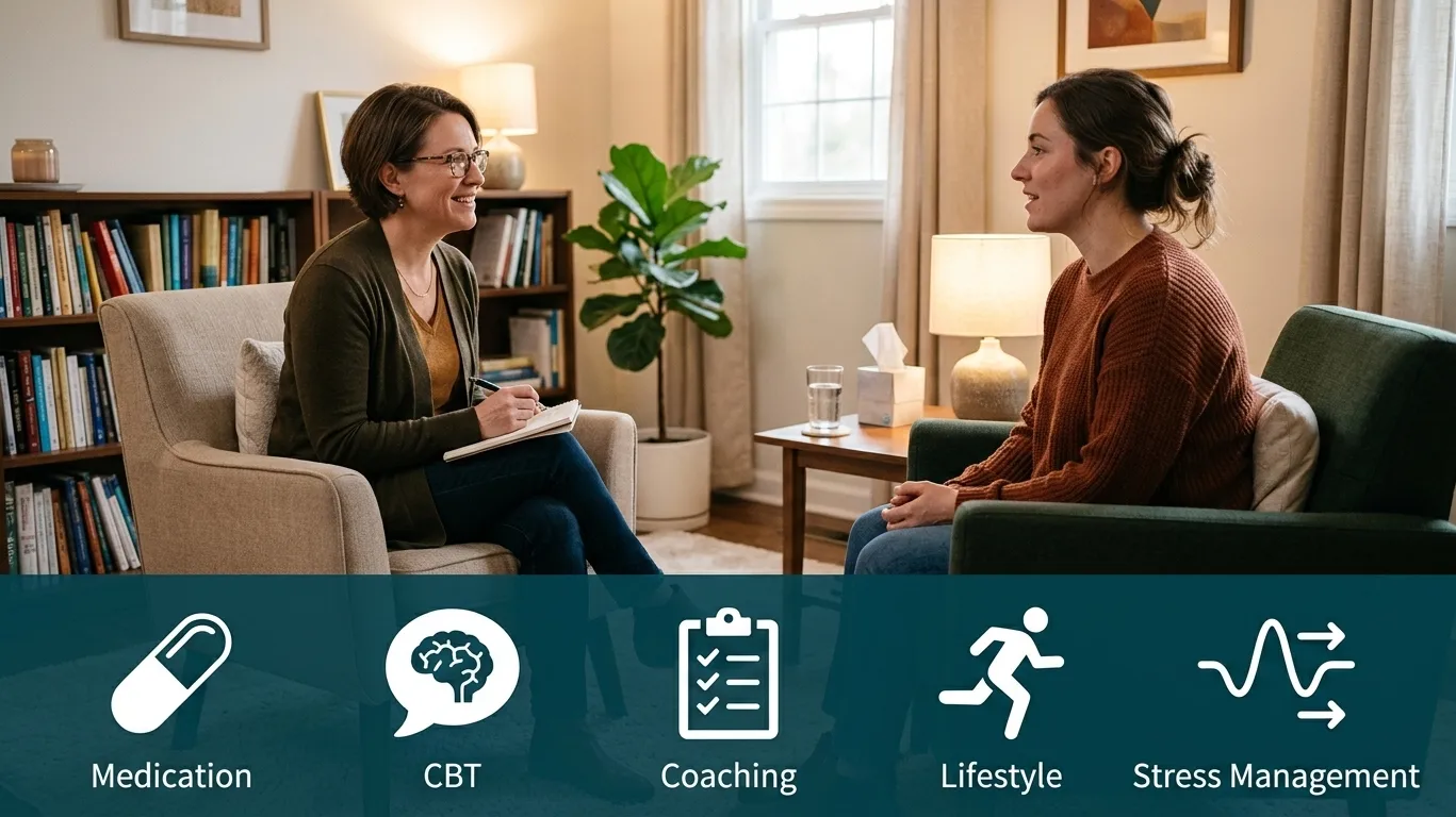 Treatment Options for Adults With ADHD Treatment Options for Adults With ADHD