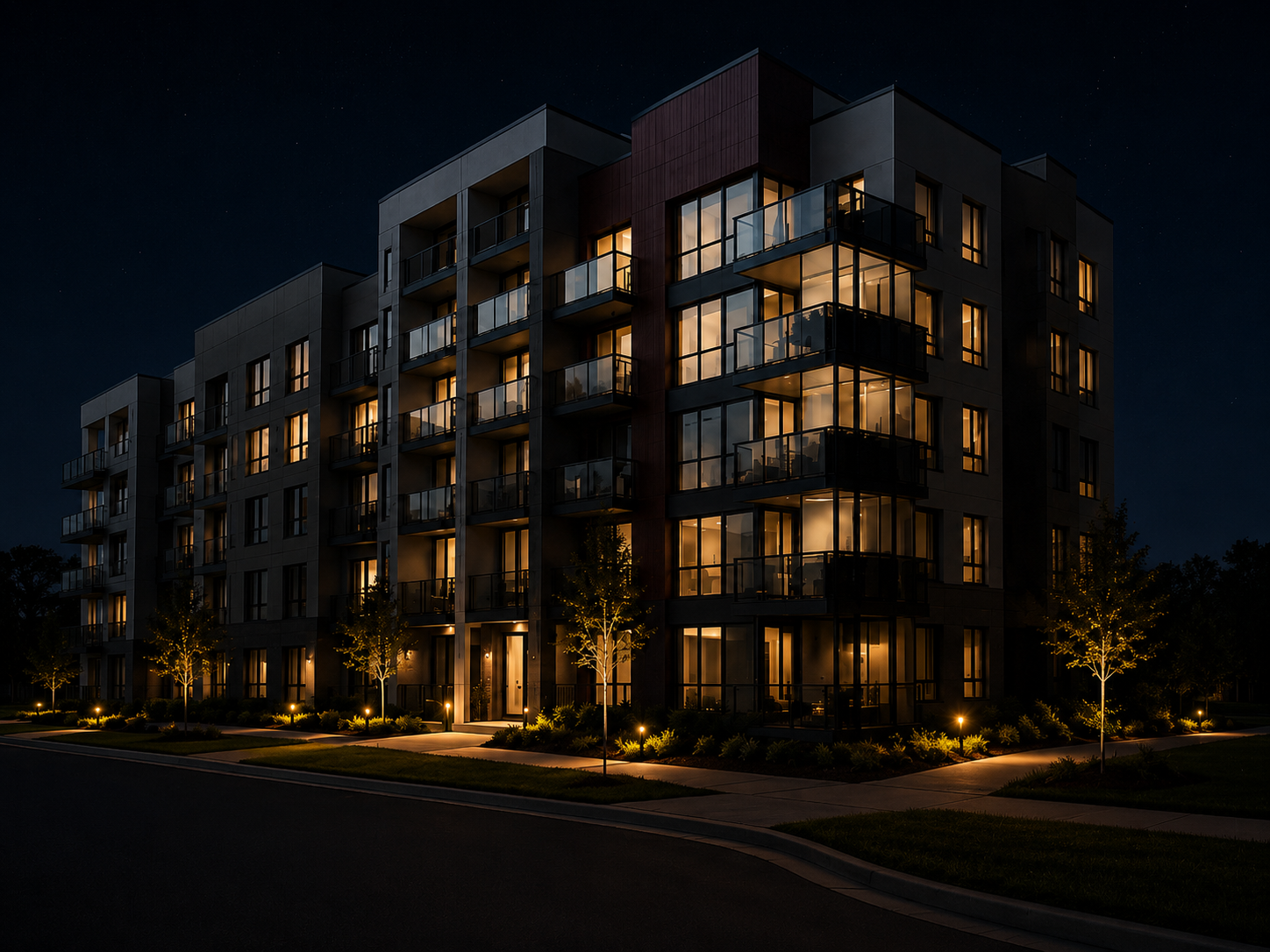 Multifamily apartment property