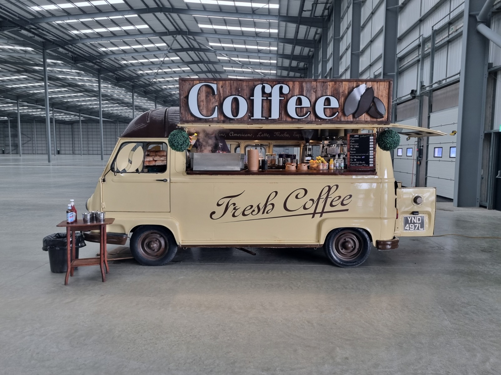 retro coffee truck