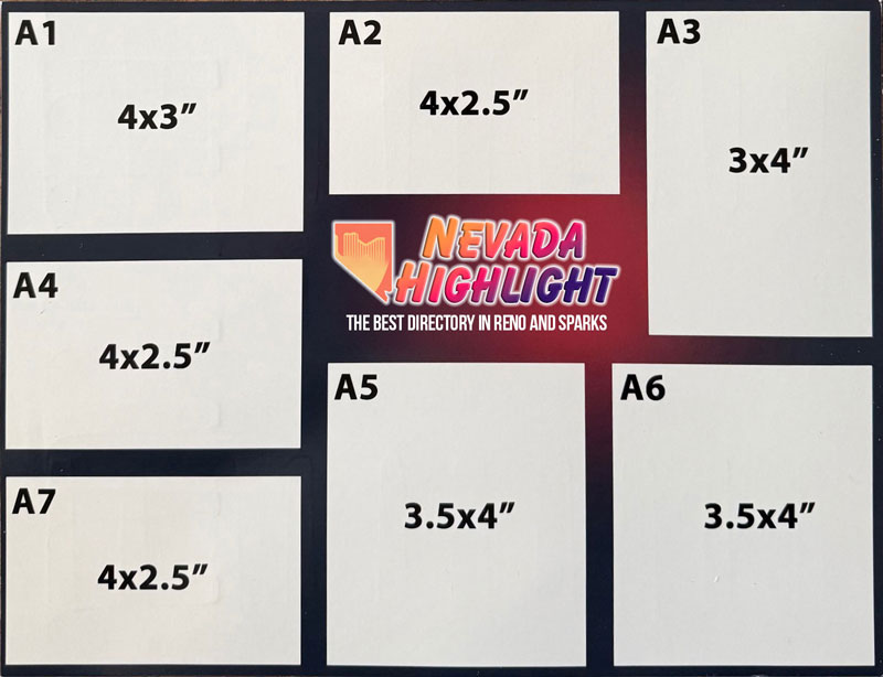 Nevada Highlight Card - Side A Layout