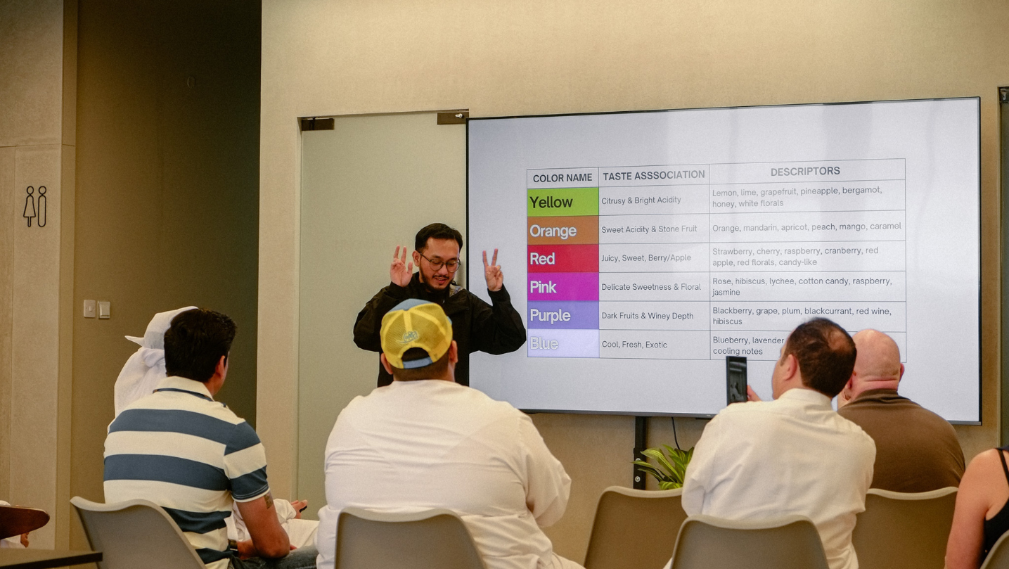 Scarab team using coffee technology and ceramics to refine roast profiles