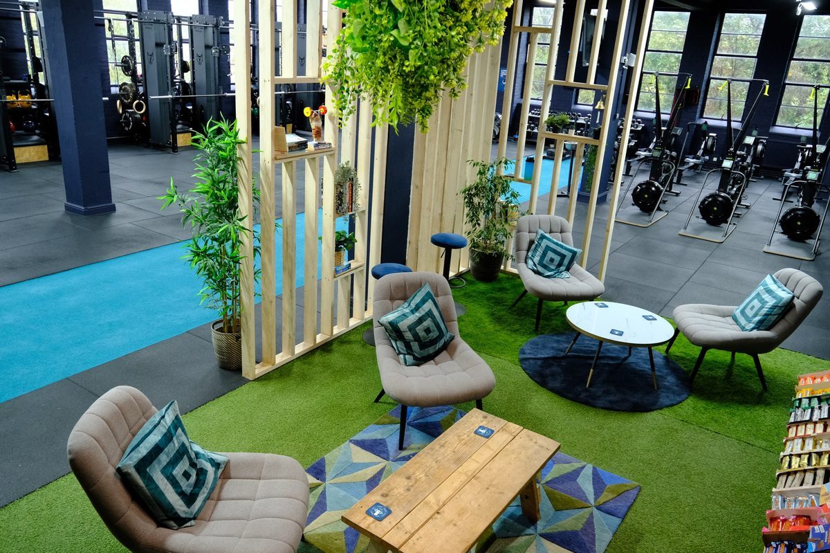 Coffee lounge at Northampton