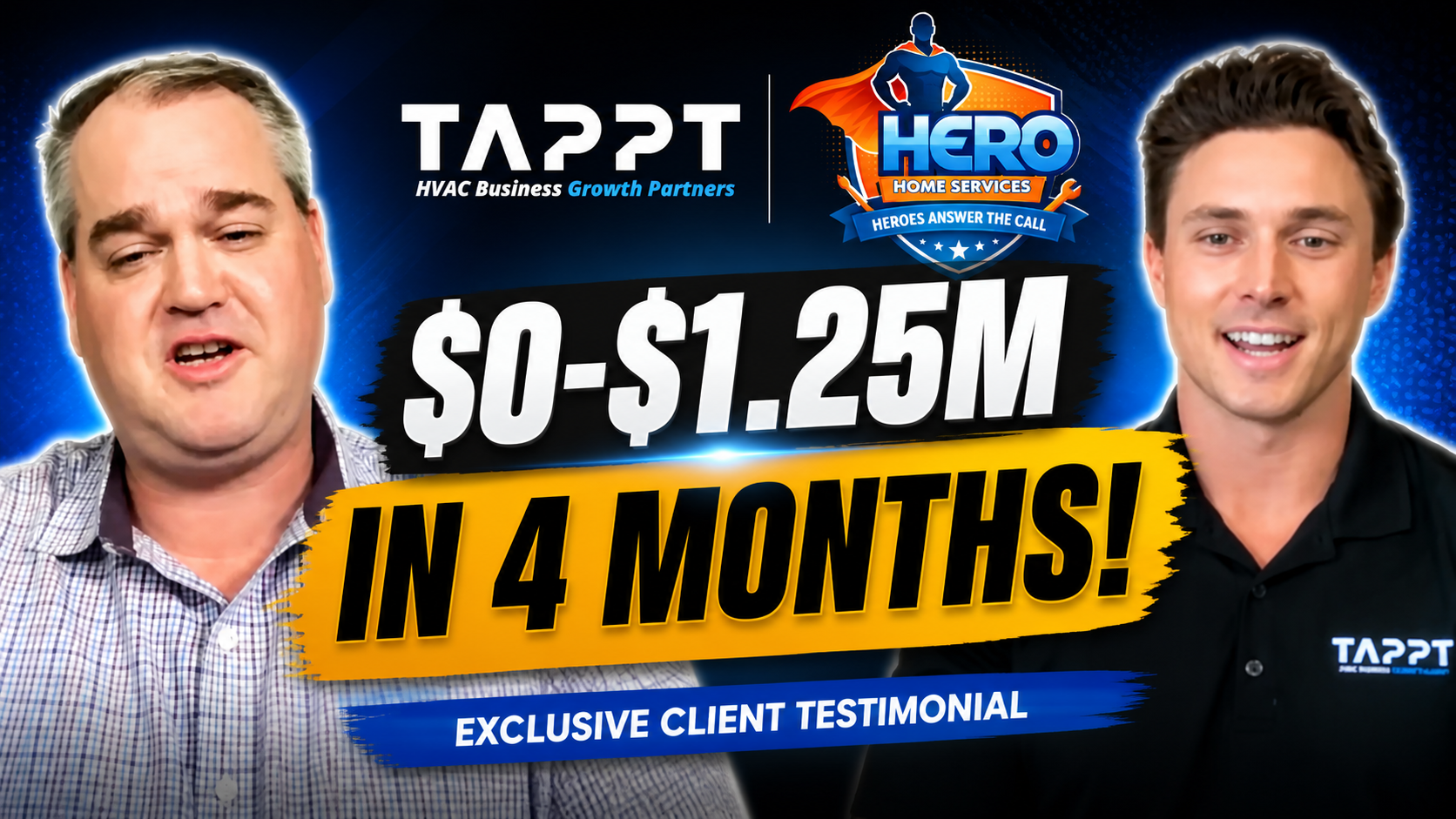 Hero Home Services client testimonial