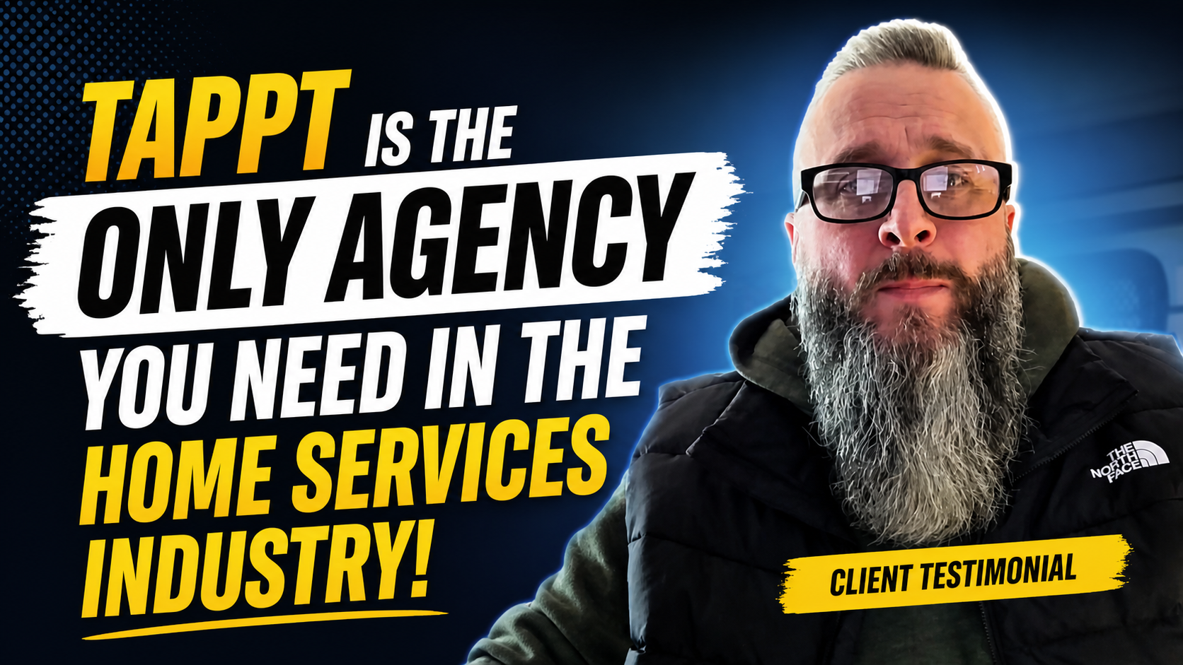 Client testimonial, the only agency you need