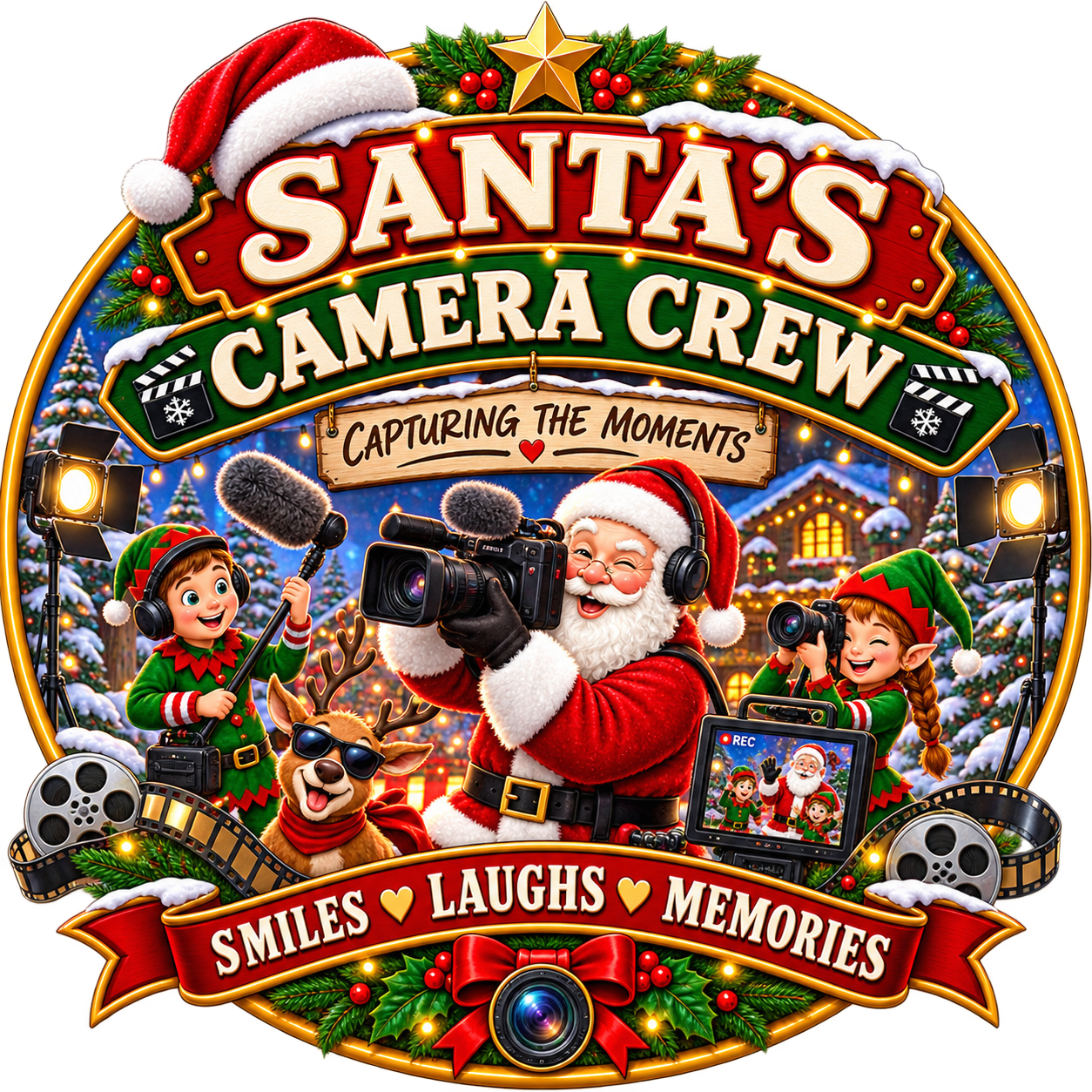 Santa's Camera Crew crest
