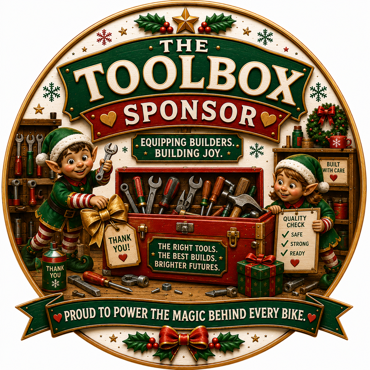 The Toolbox Sponsor crest