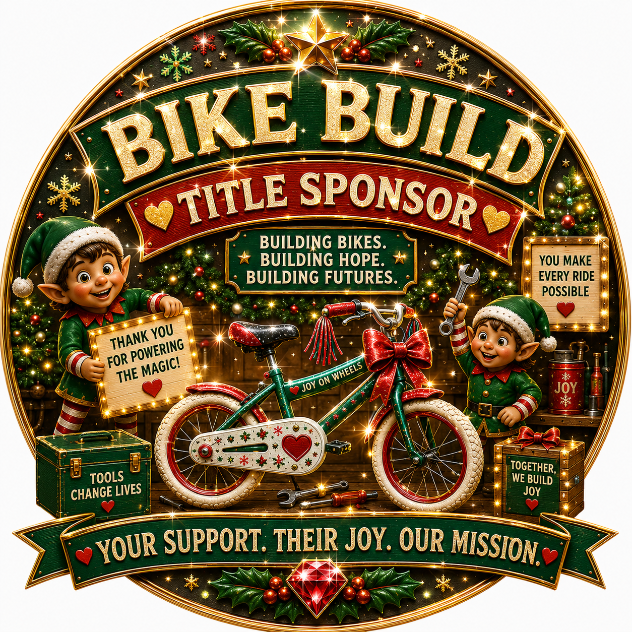 Bike Build Title Sponsor crest