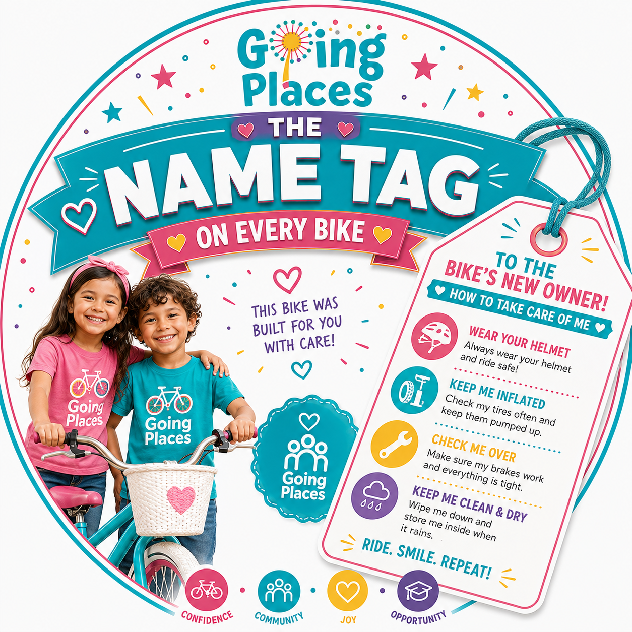 The &lsquo;Take Care of Me&rsquo; Tag crest