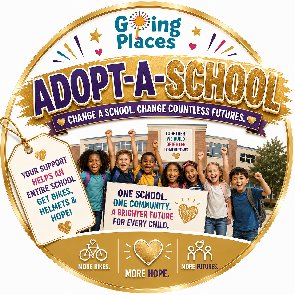 Sponsor a Whole School crest