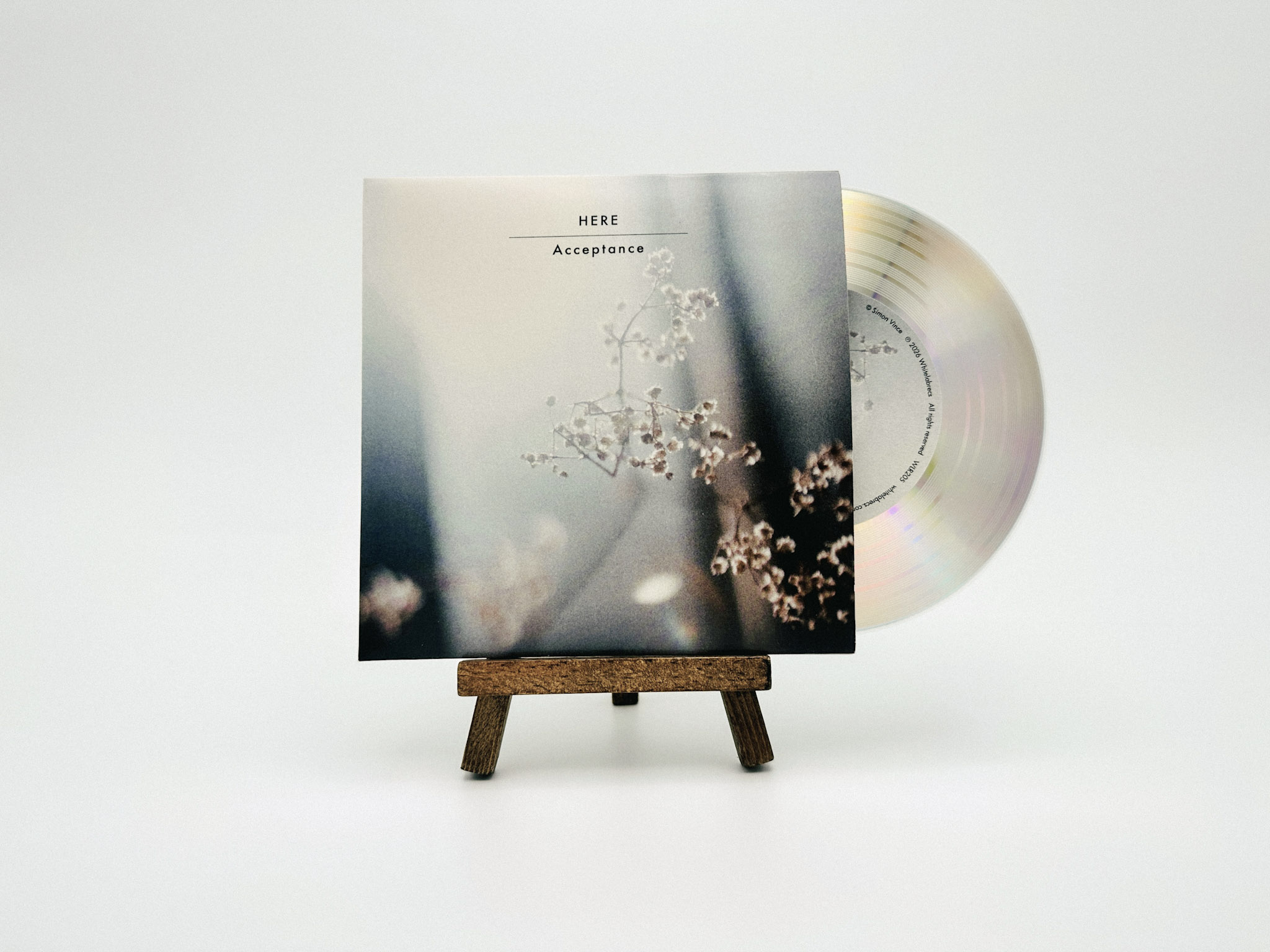 Acceptance limited edition vinyl-effect CDr