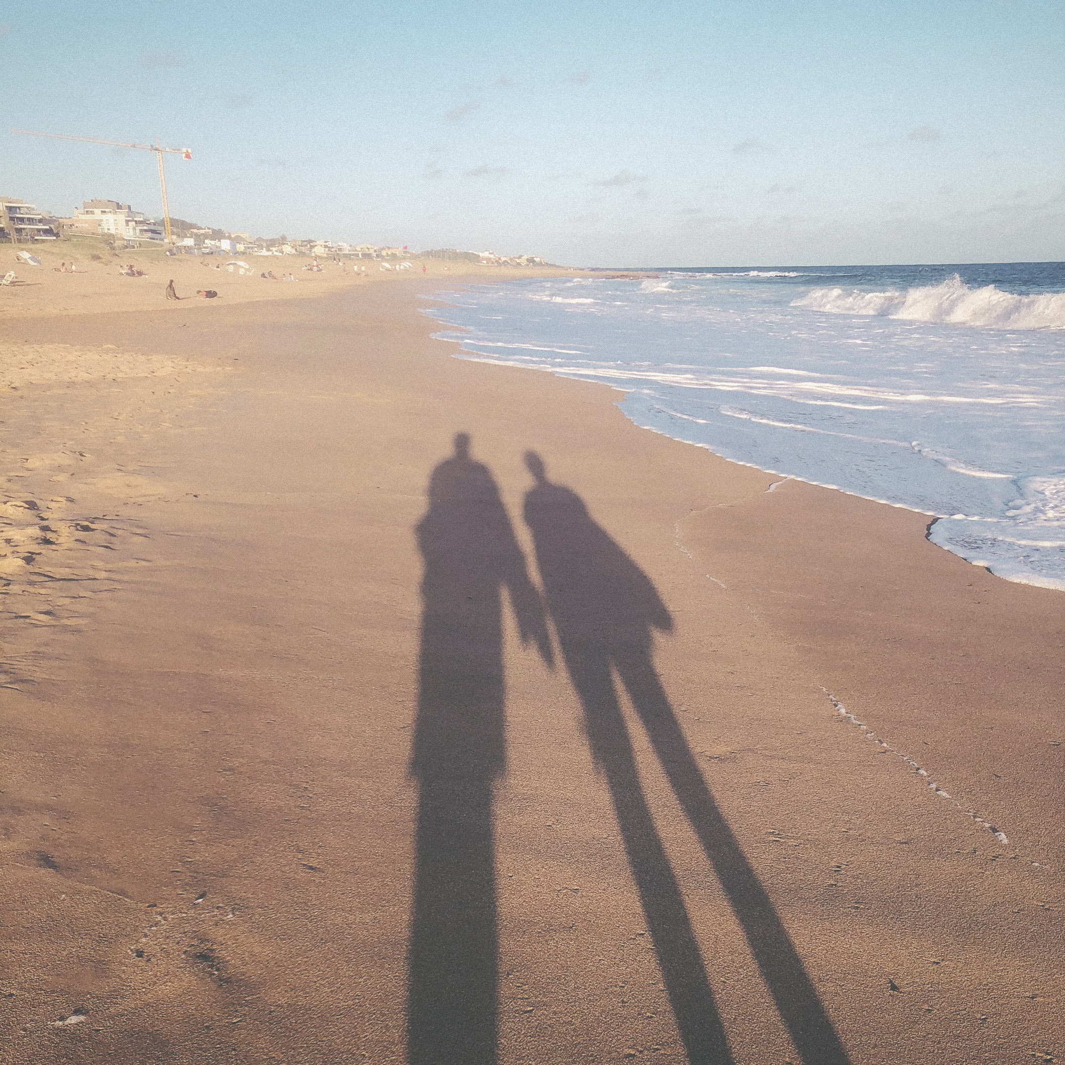 ‘The day I proposed, now just silhouettes hand in hand'
