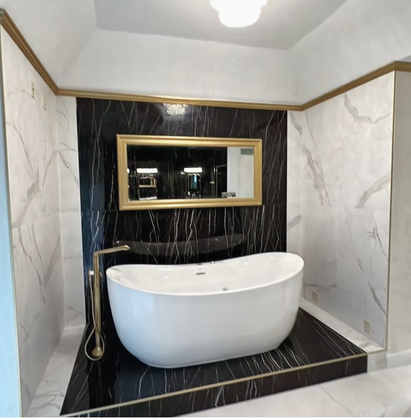 Modern custom home exterior