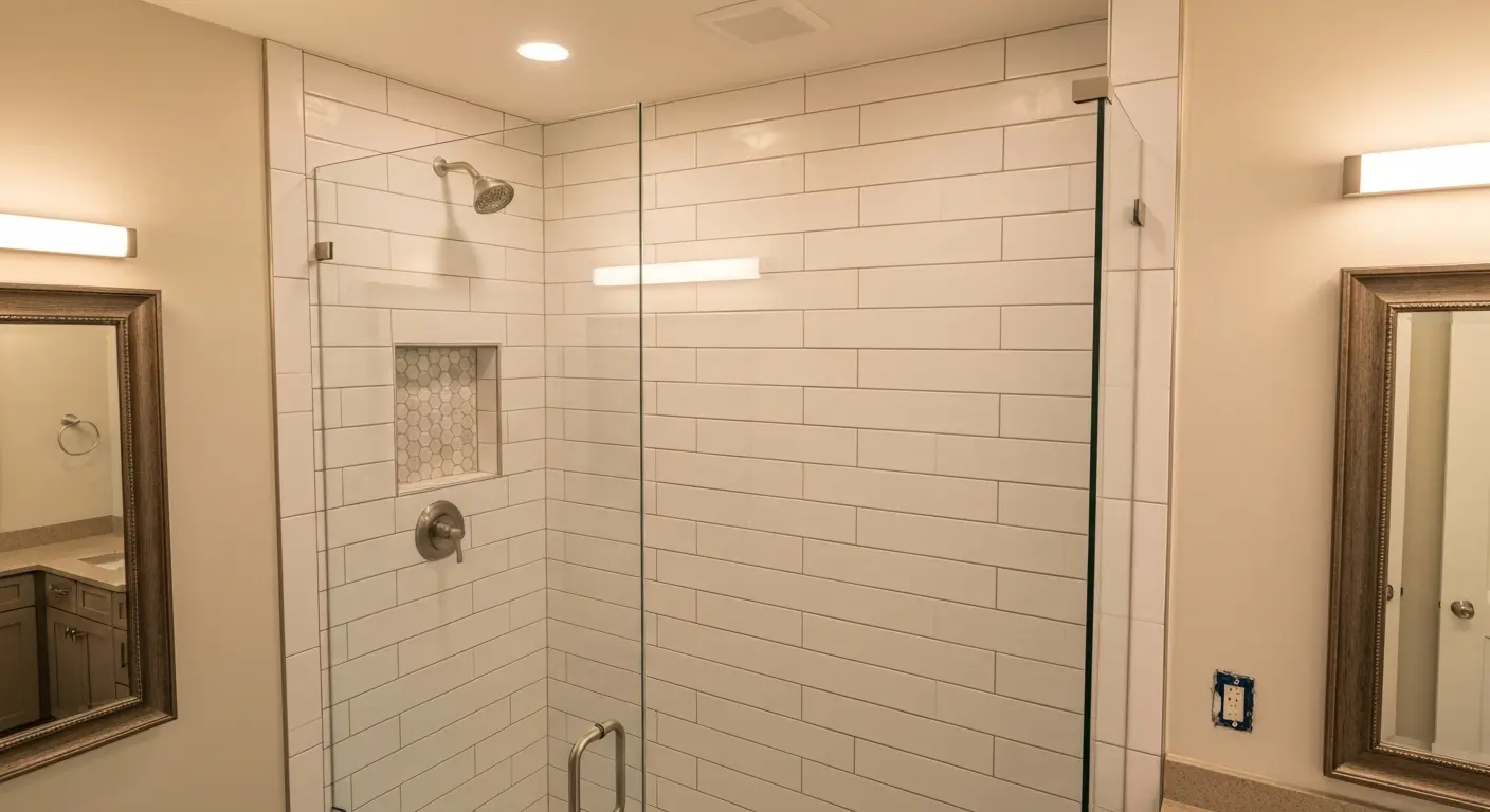 Bathroom tile shower installation Uptown