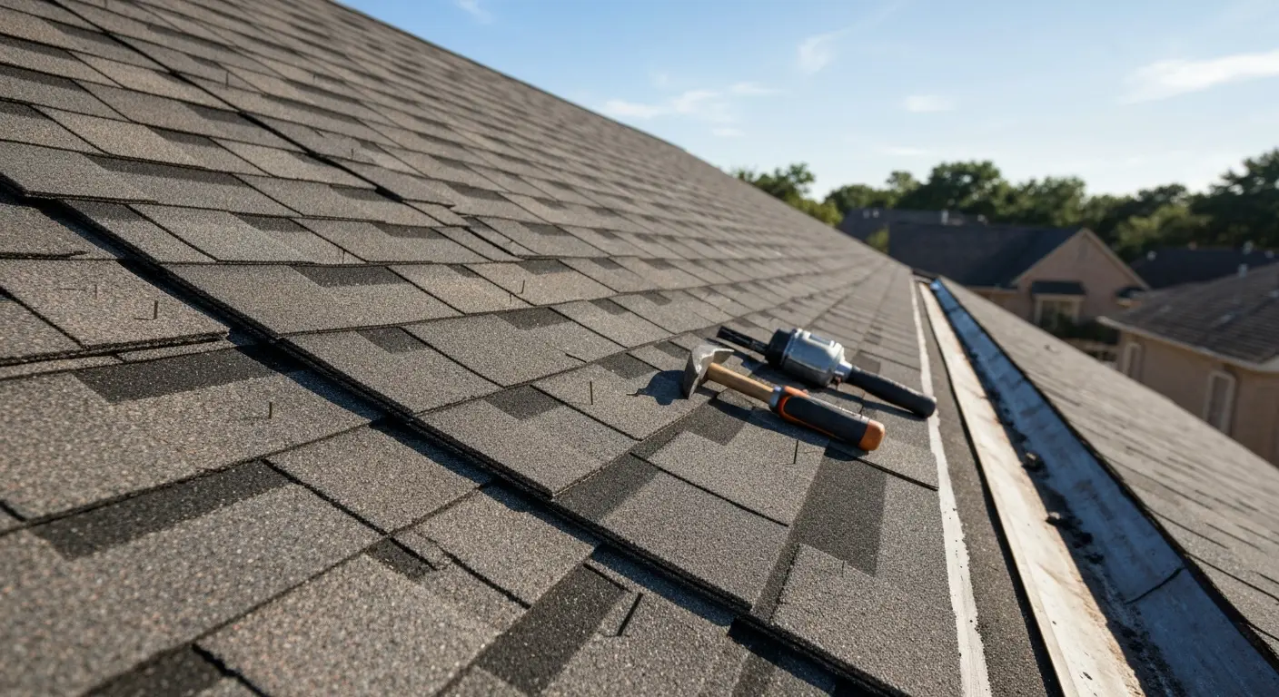 Roof shingle repair