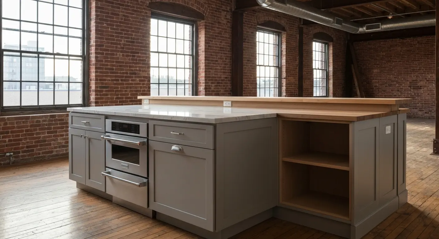 Kitchen remodel in Deep Ellum loft