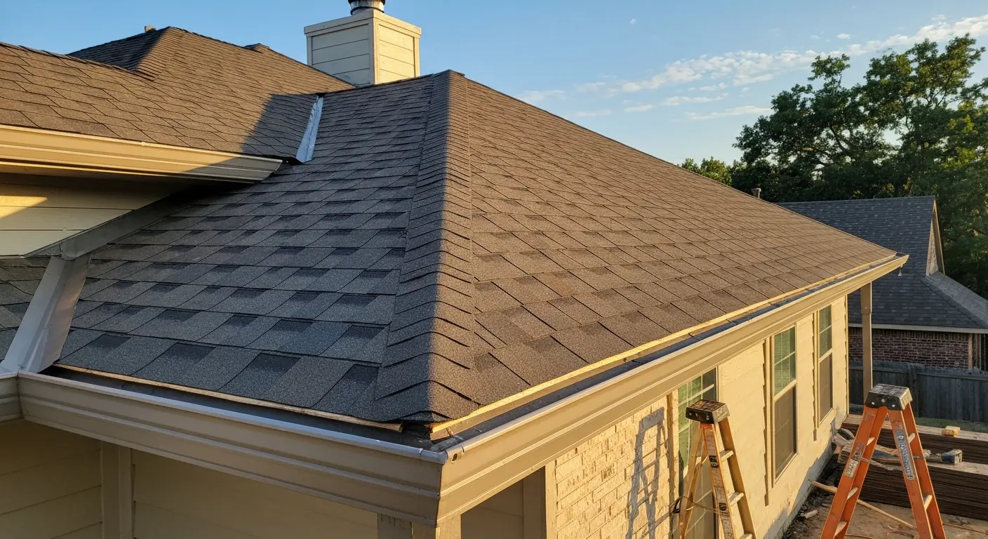 Complete shingle roof replacement
