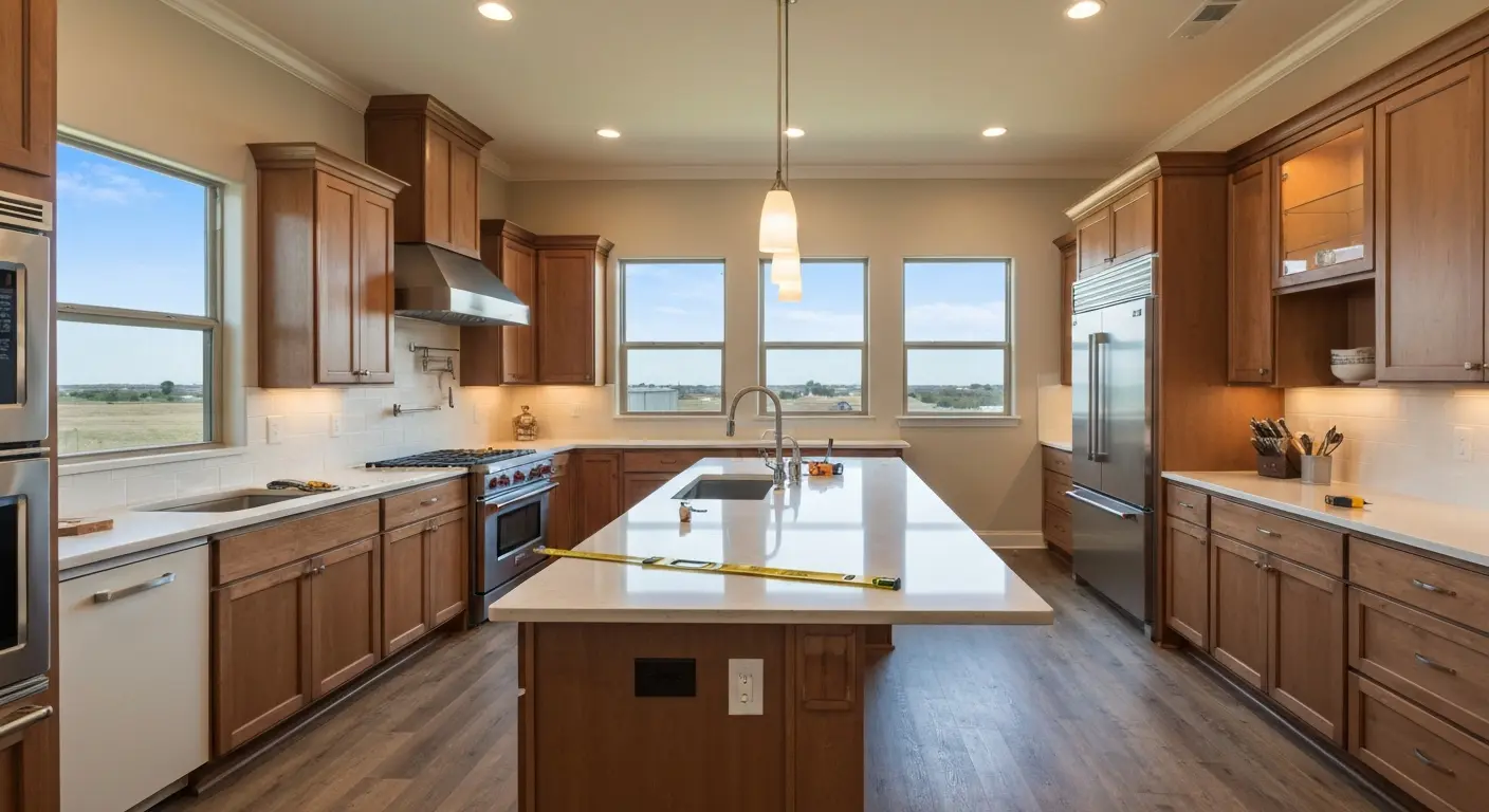 Kitchen remodel in North Dallas
