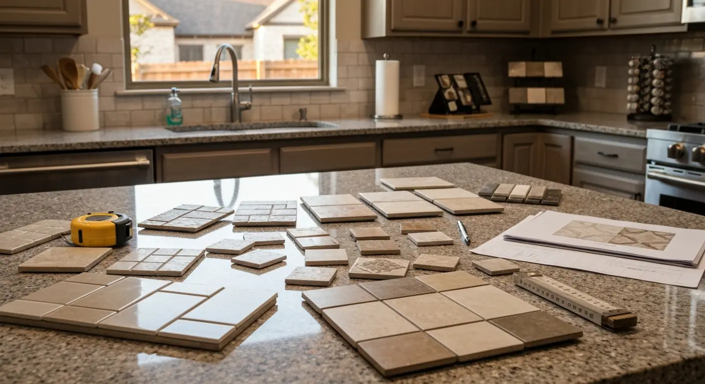 Tile selection and design consultation