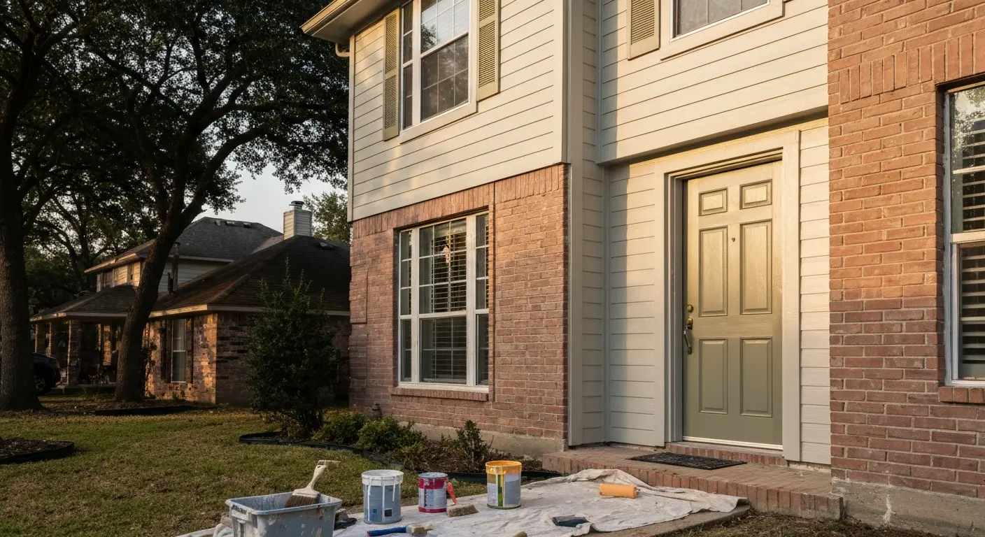 Exterior painting project