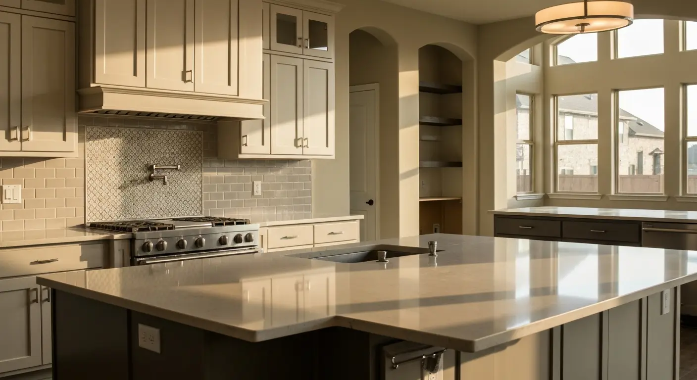 Kitchen remodel and custom cabinet installation in Dallas