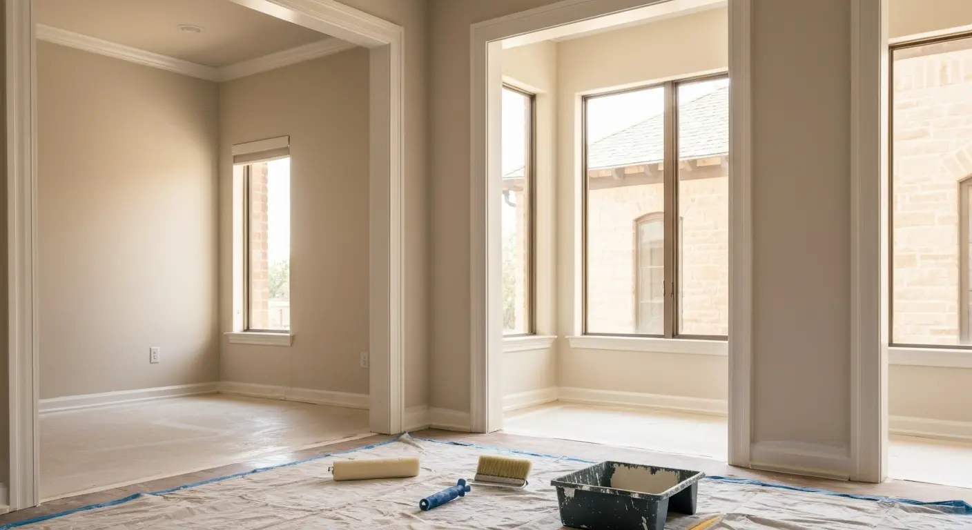 Interior painting project