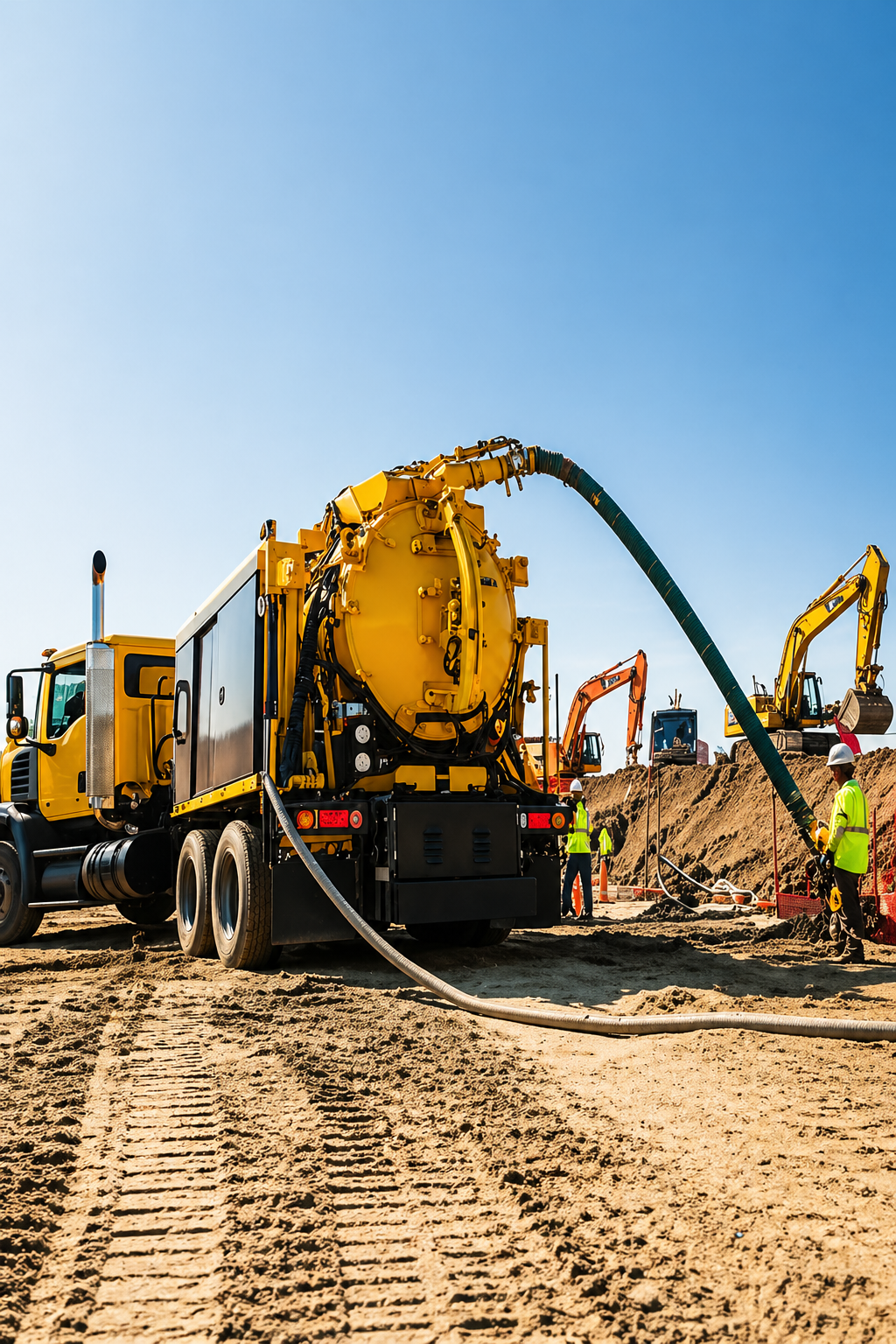  Hydrovac & Vacuum Truck