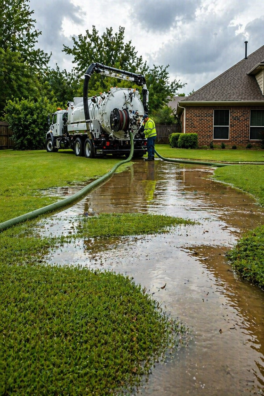  Hydrovac & Vacuum Truck