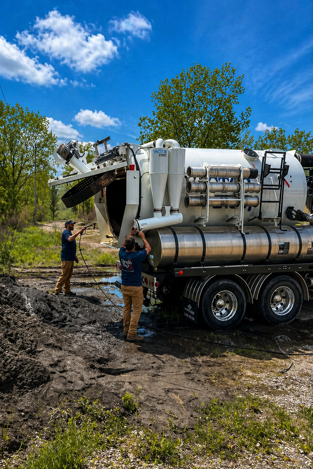  Hydrovac & Vacuum Truck