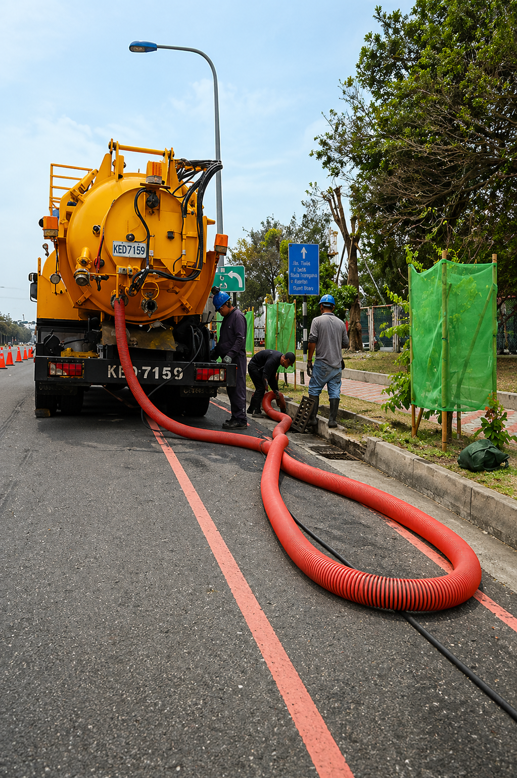  Hydrovac & Vacuum Truck