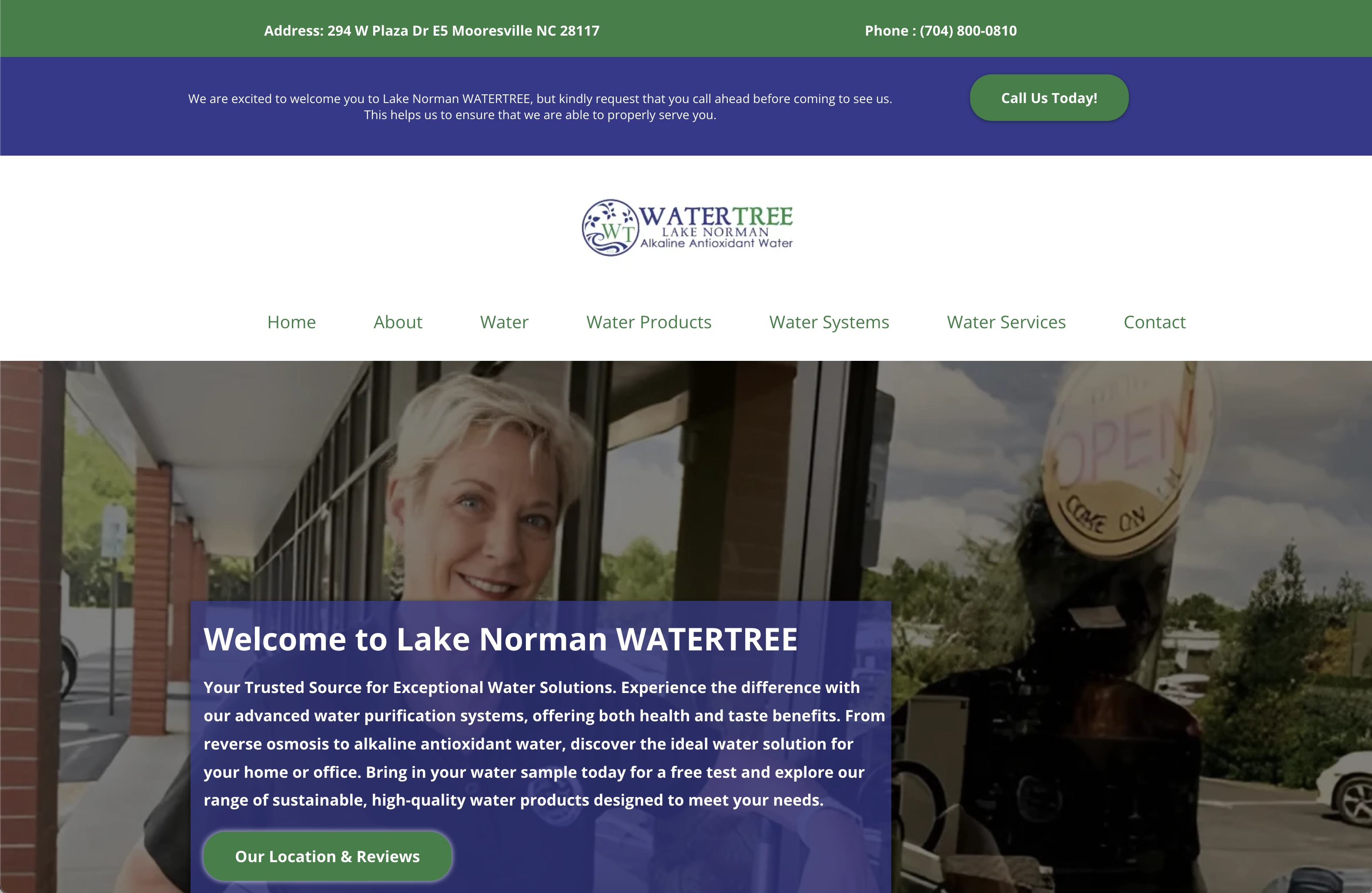 Watertree Lake Norman WATERTREE - Pure Water Solutions