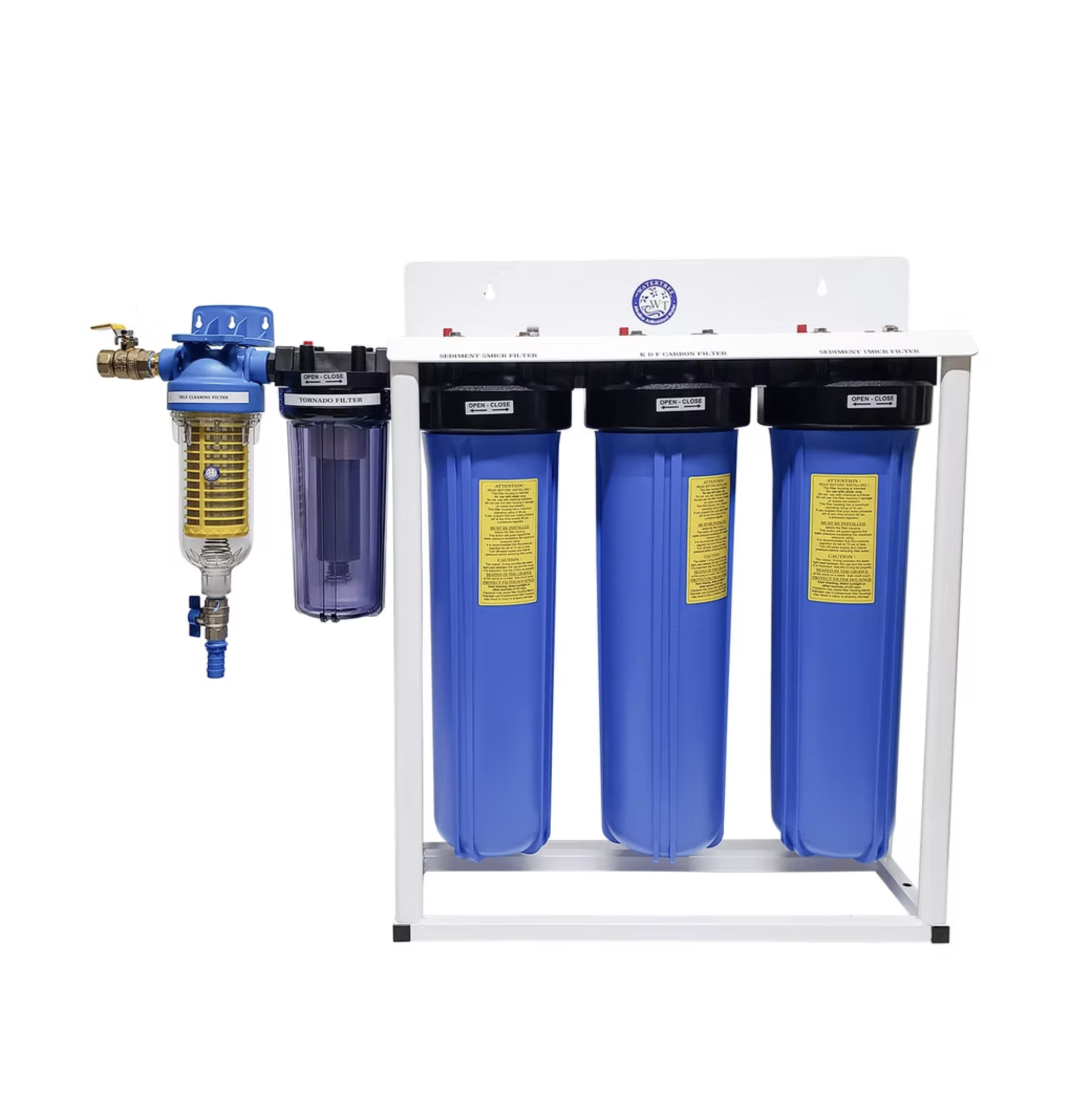 Whole house water filtration system available through Lake Norman WATERTREE