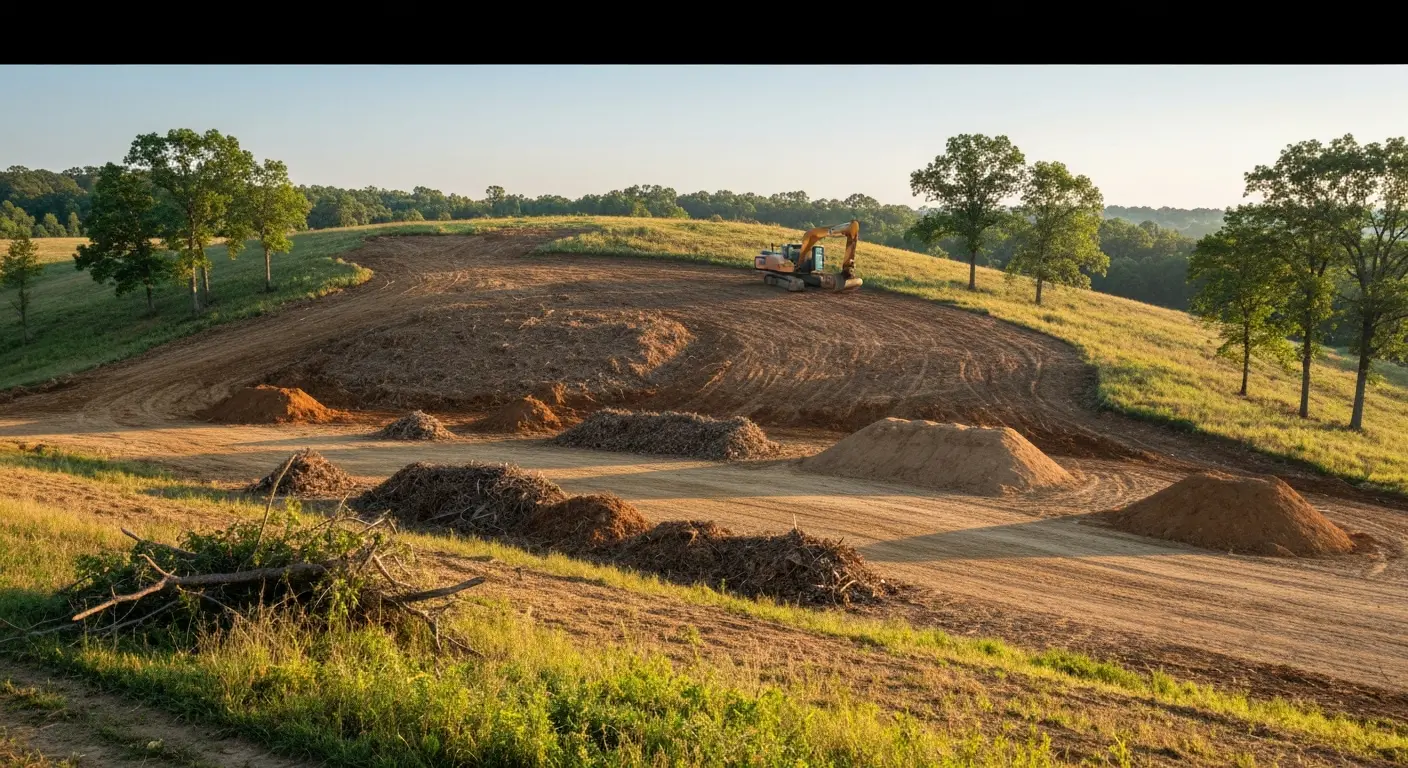 Land clearing and site prep