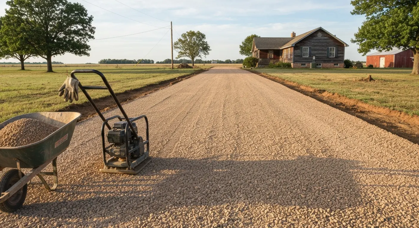 Driveway construction and gravel work