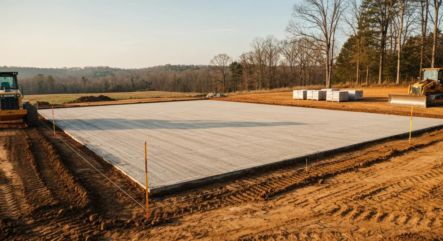 Building site preparation in Warrenton