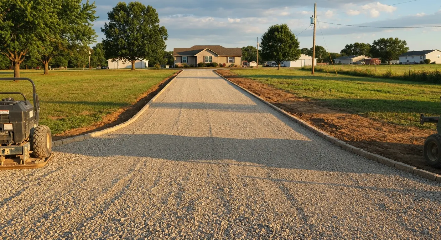 Driveway construction and gravel work