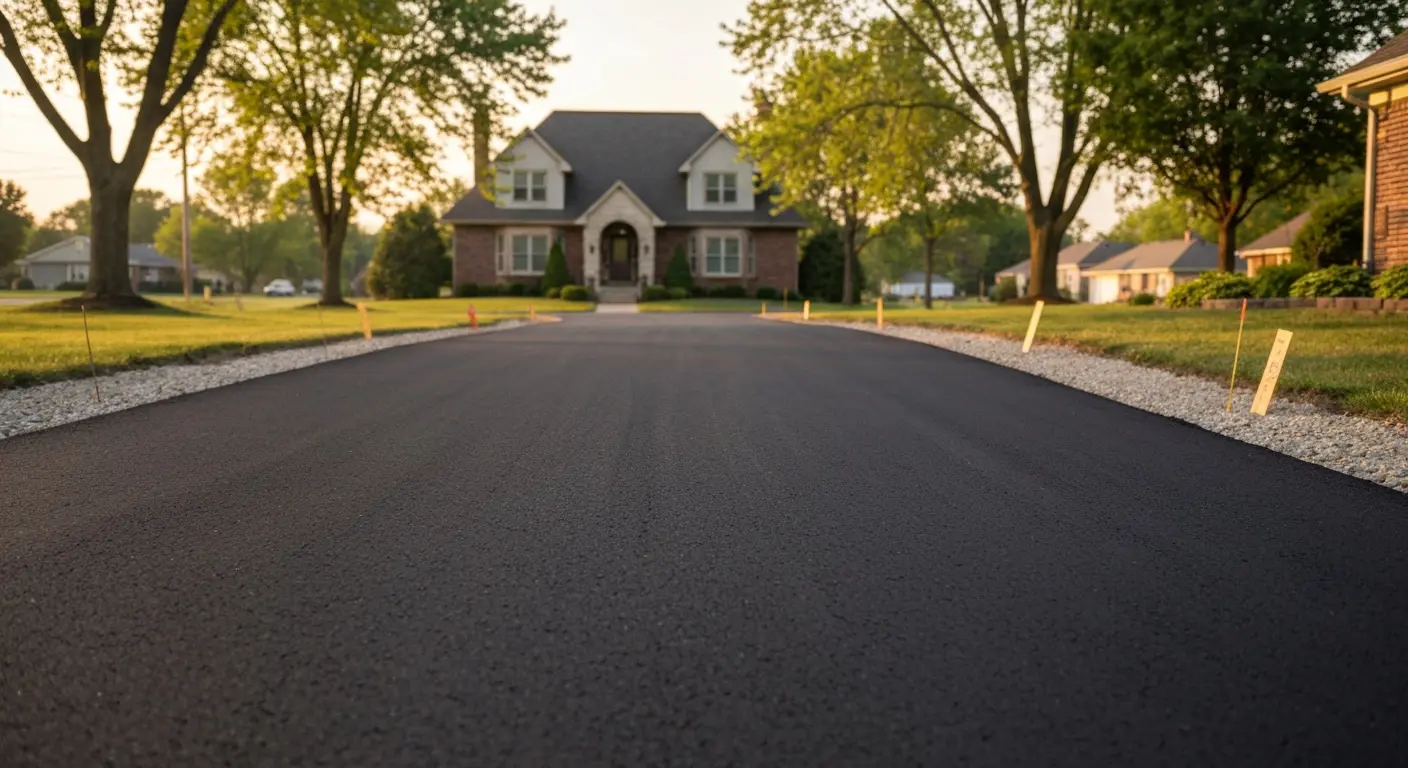 Driveway construction