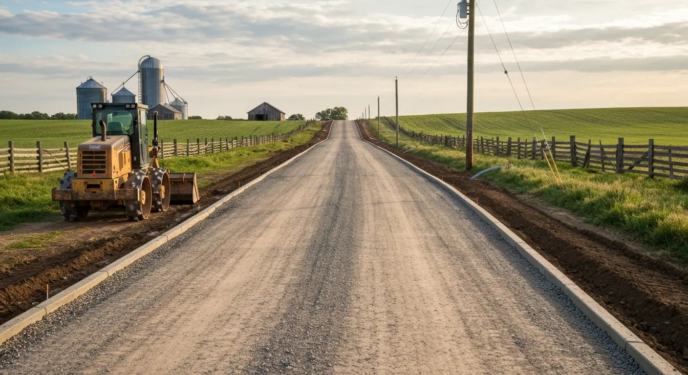 Farm infrastructure development and agricultural services