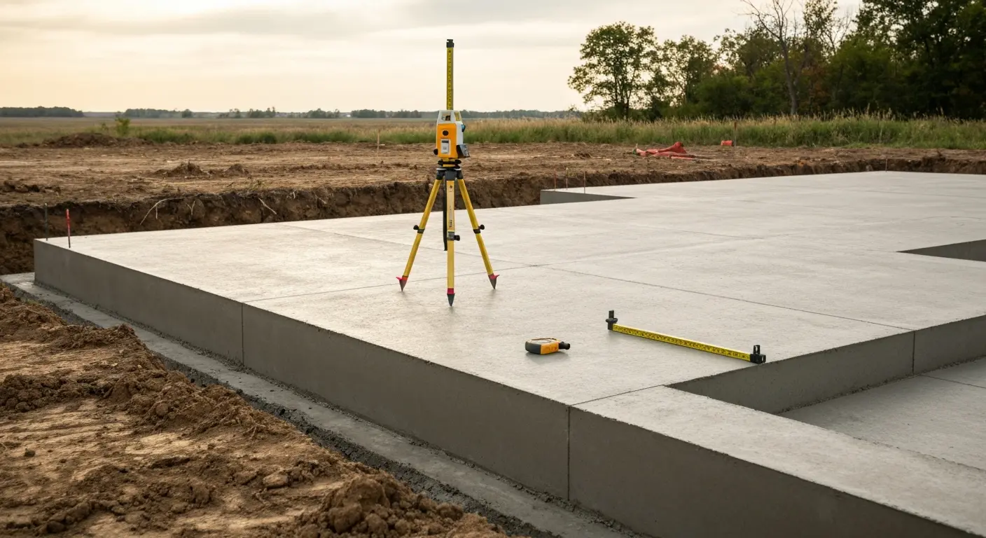 Building foundation preparation