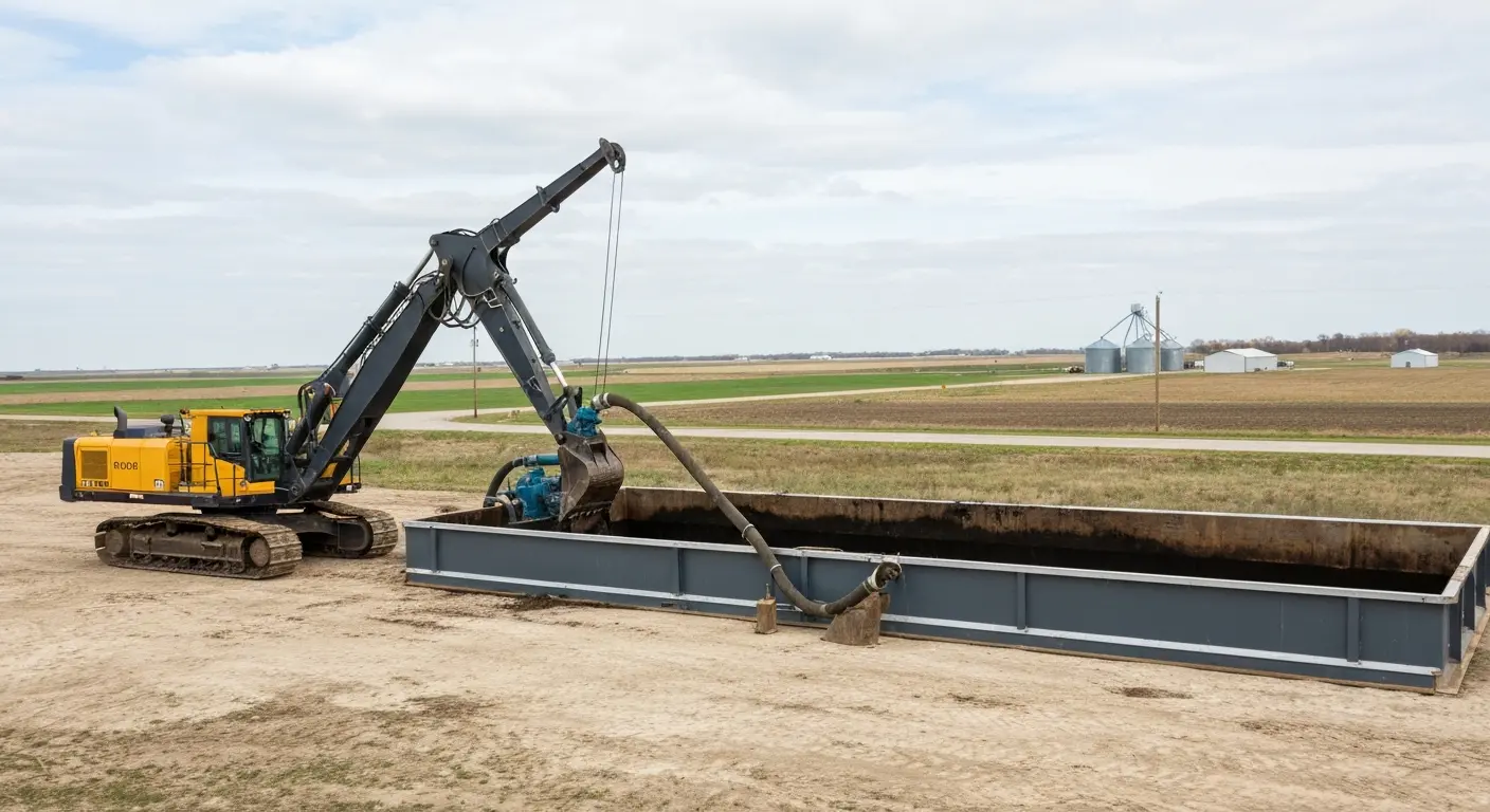 Lagoon pumping service