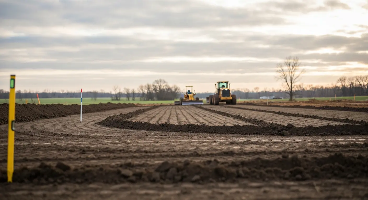 Site preparation and grading work