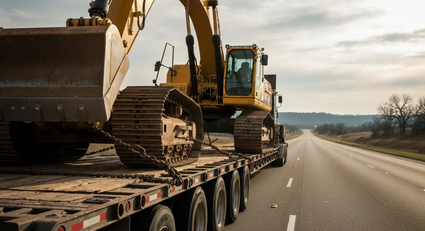 Heavy equipment transport