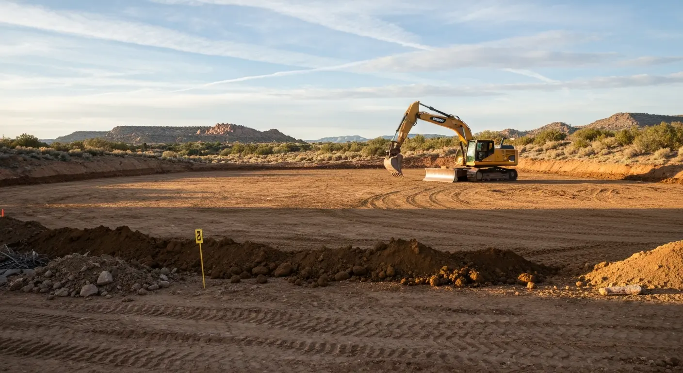 Excavation and site preparation project