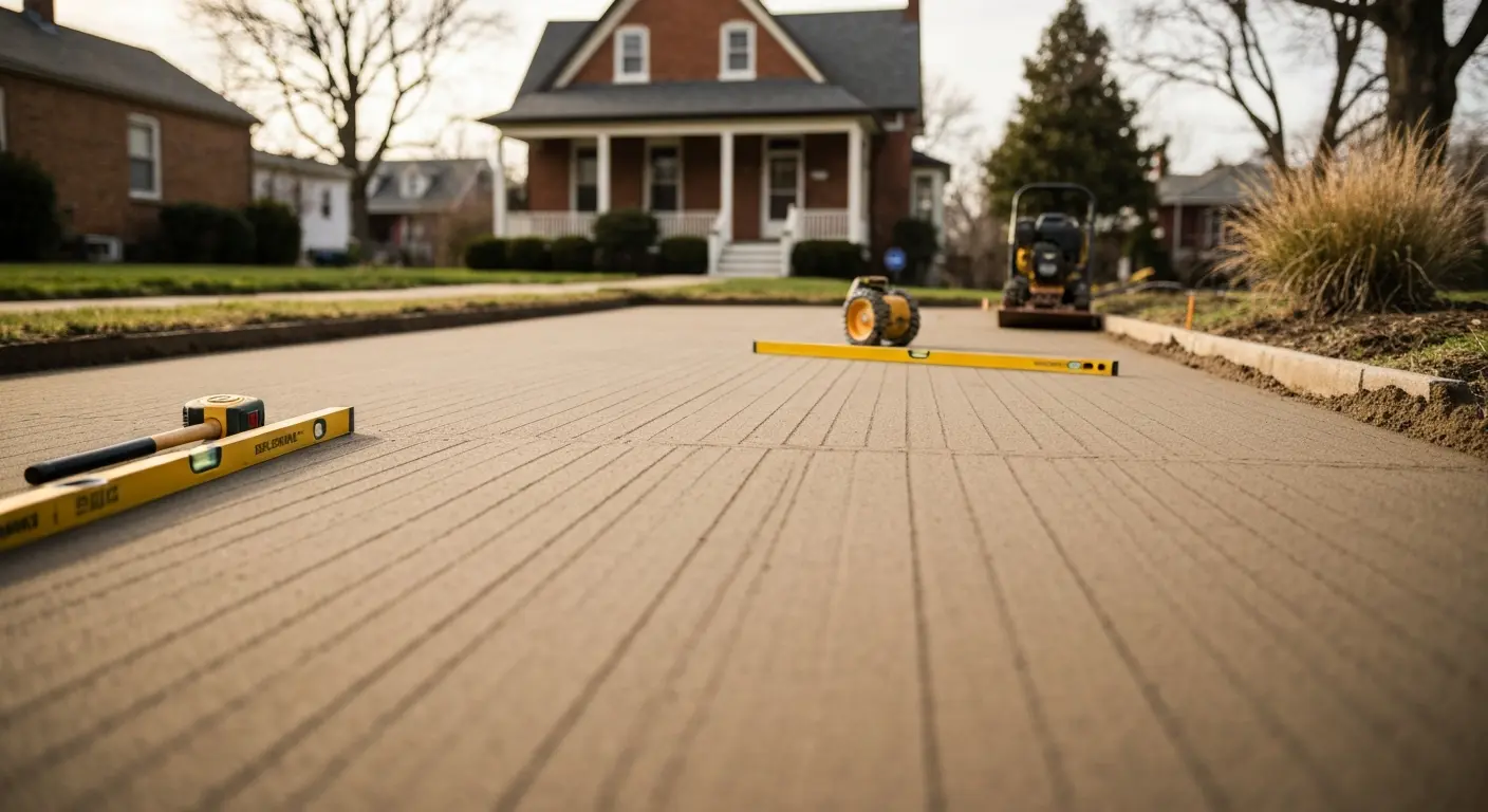 Driveway preparation