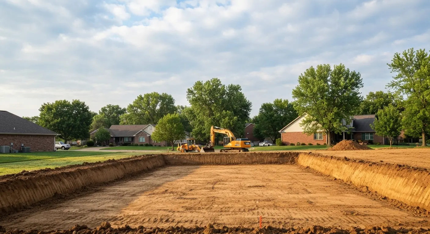 Residential excavation work